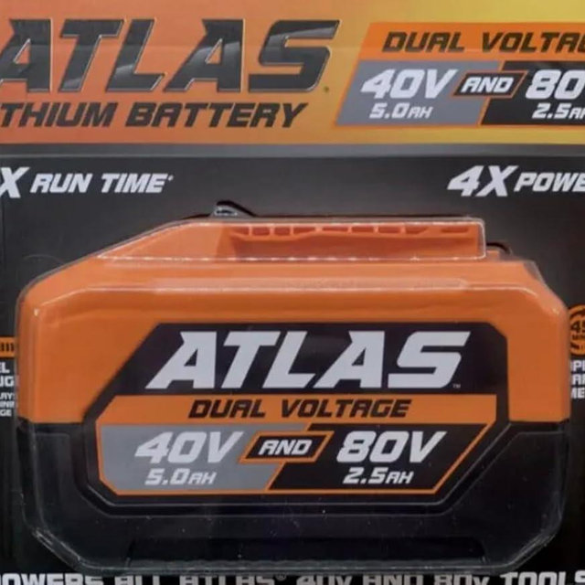 80V 2.5 Ah and 40V 5.0 Ah Lithium-Ion Battery