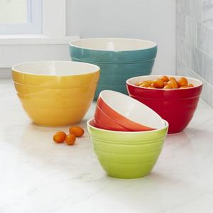 Aqua Baker Nesting Bowls, Set of 5