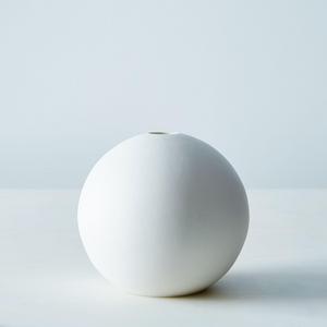 Spherical Ceramic Bud Vase