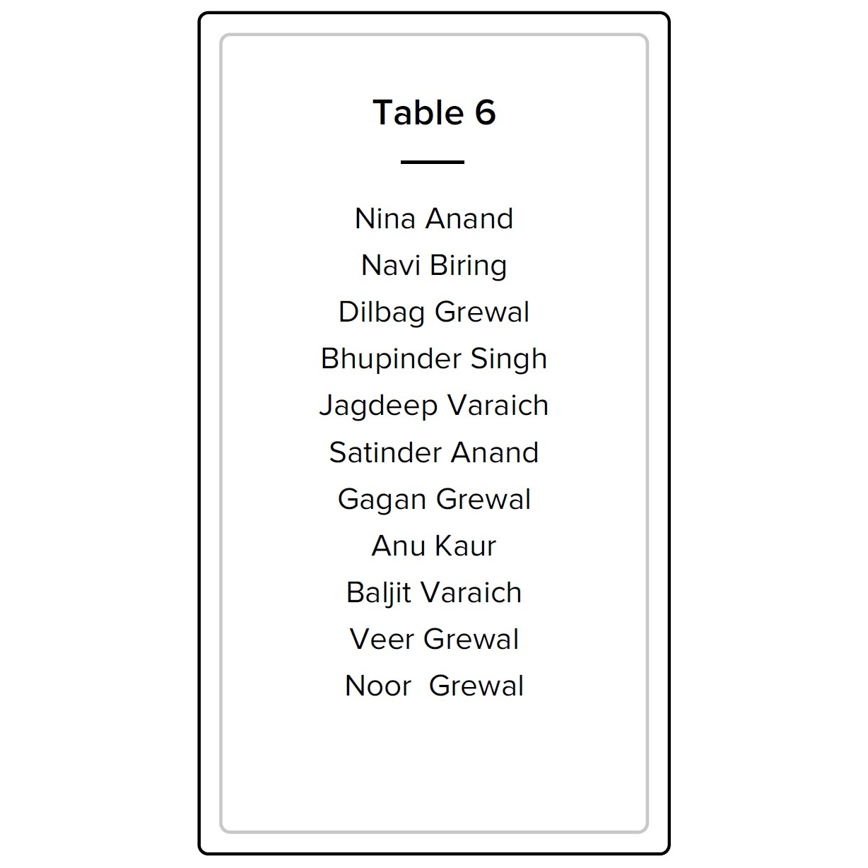 Table 6