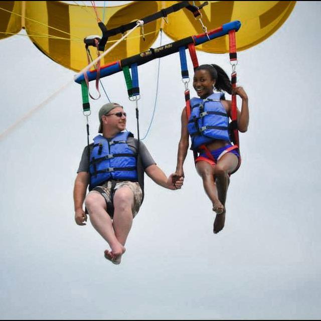 Parasailing in Captiva Island June 2015!