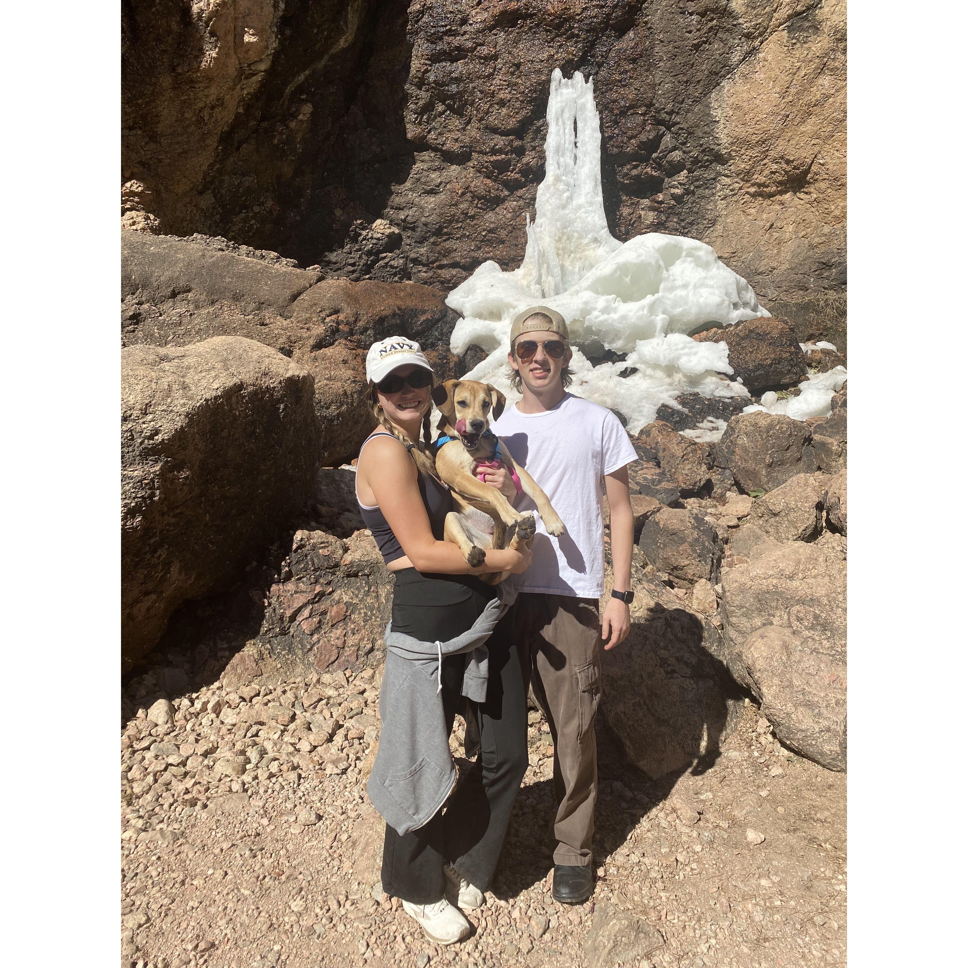 March 1st, 2025 - Horsetooth Falls hike with O!