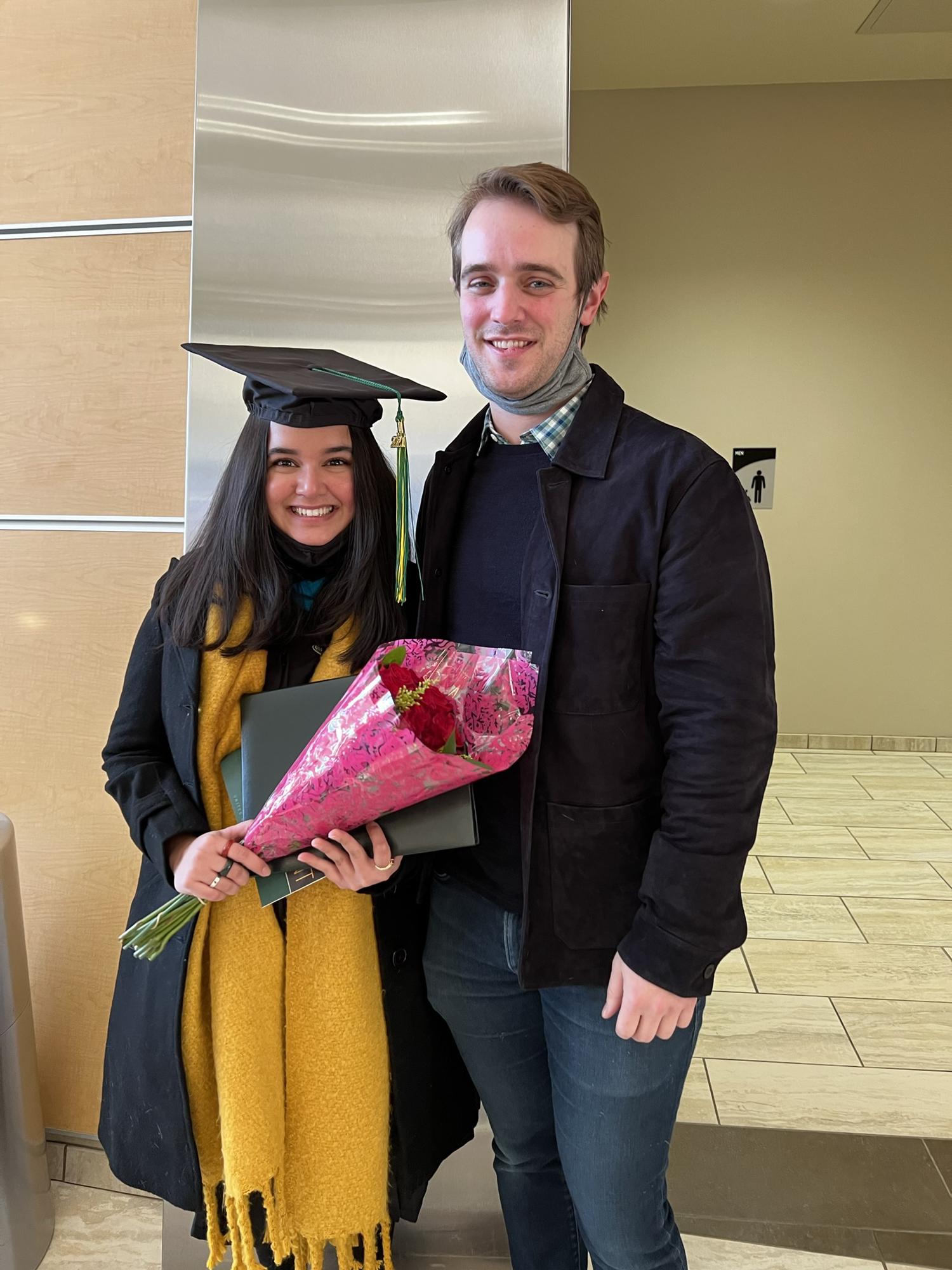 Con-grad-ulations were in order!