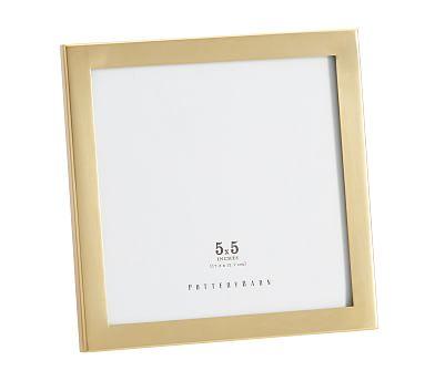 Modern Brass Frame, 5x5
