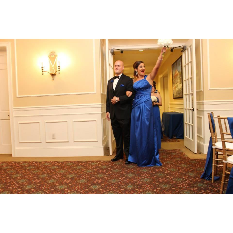 Our first picture together... before knowing we'd fall in love!