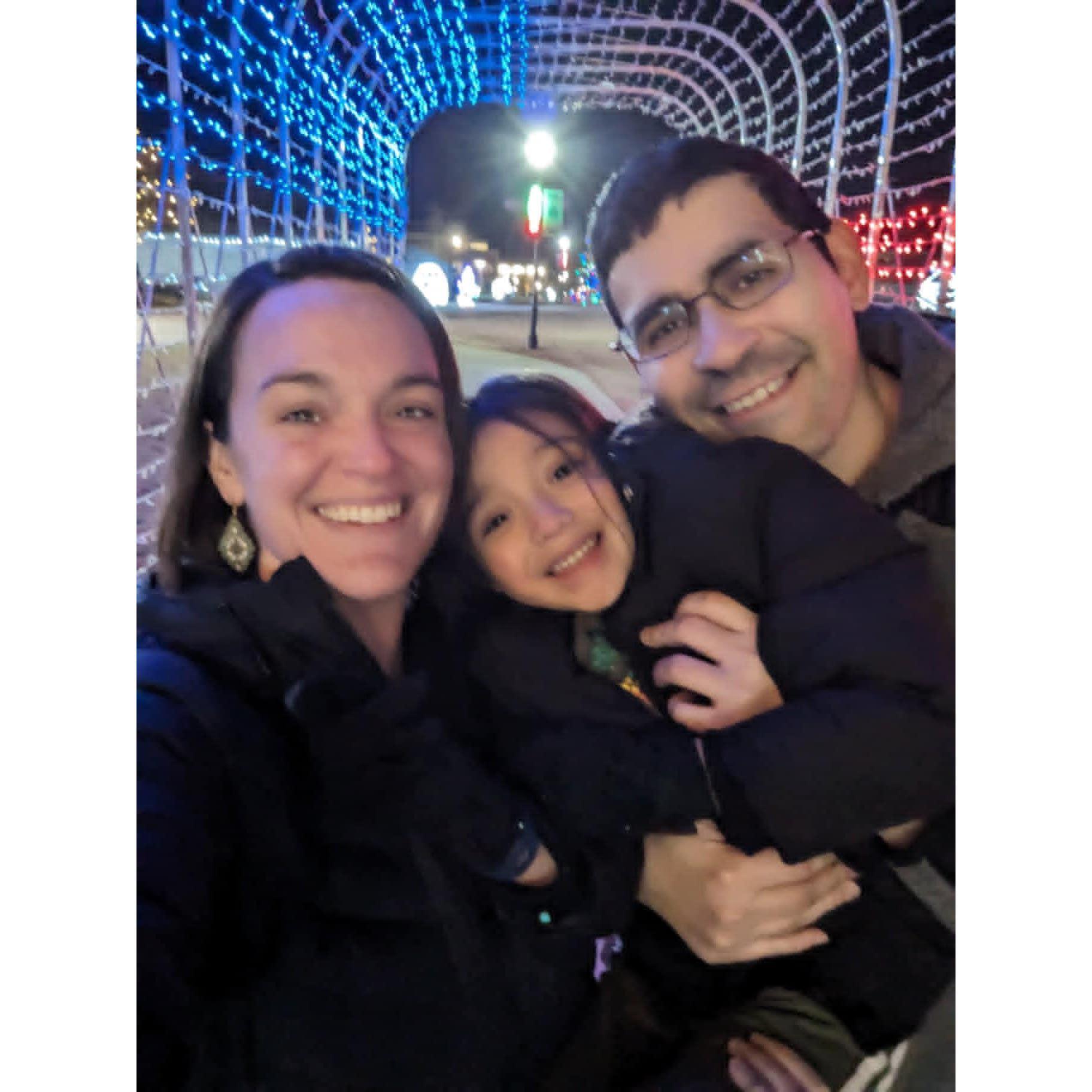 Christmas lights in GA