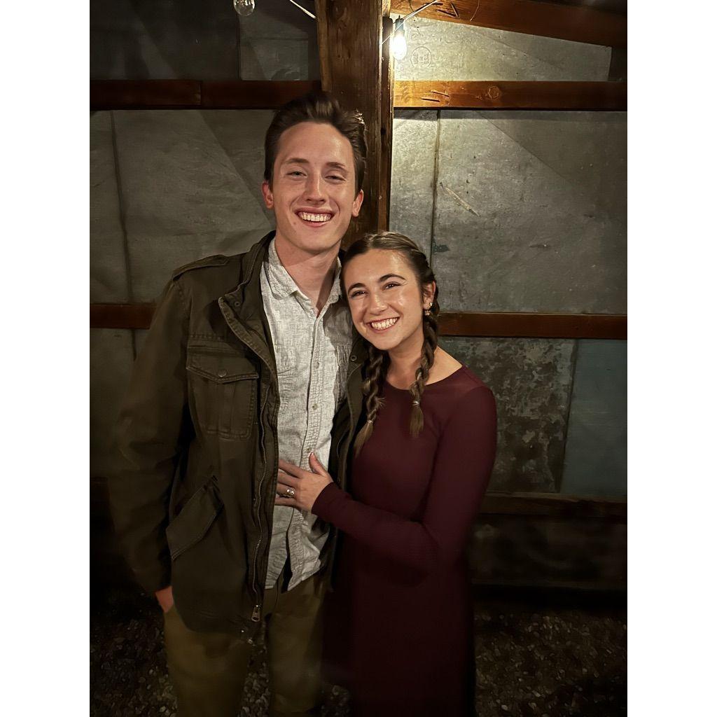 Celebrated our second Thanksgiving together early at Friendsgiving. Everyone thoroughly enjoyed Jacob's orange jello salad.