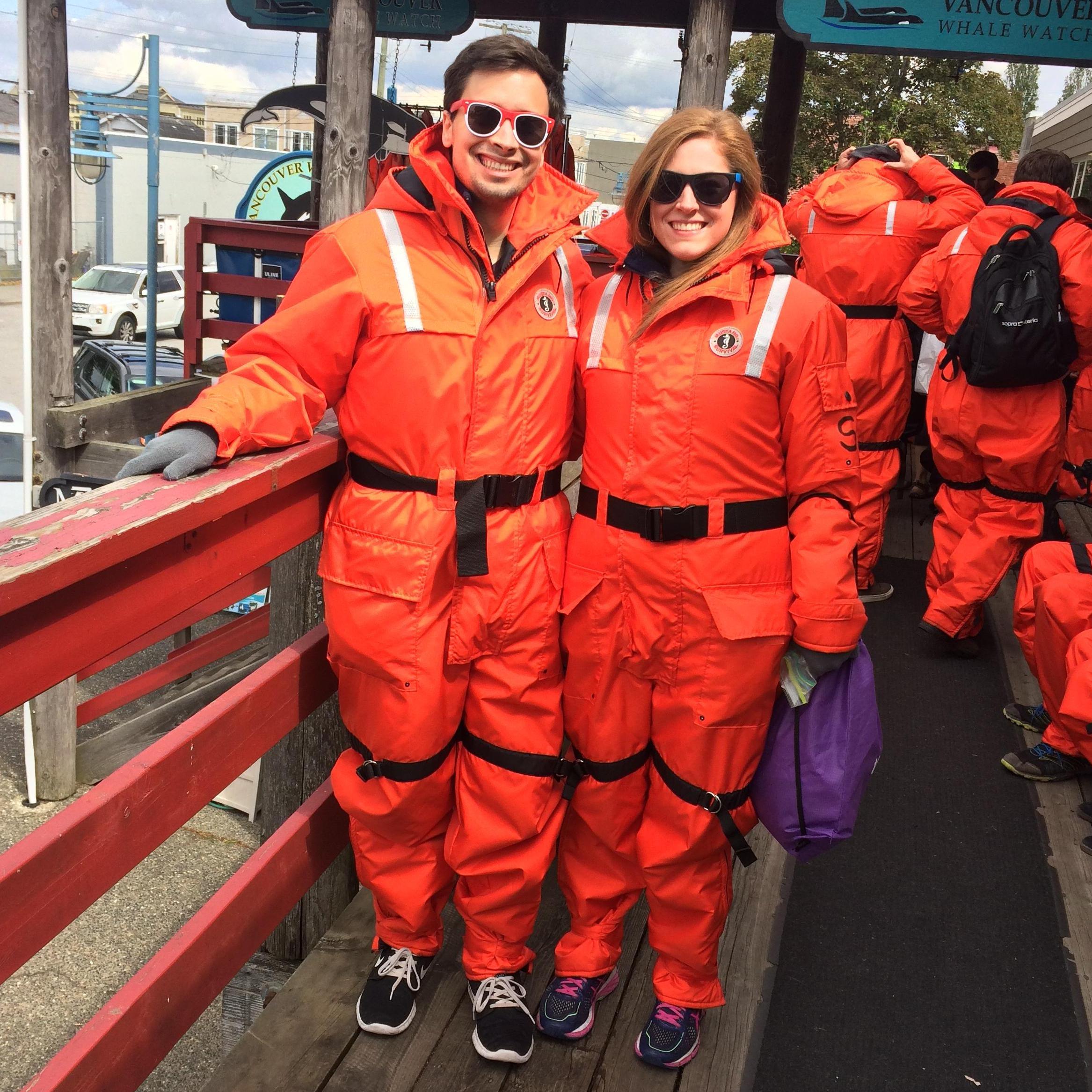 June 2017, Vancouver, BC: Whale watching!