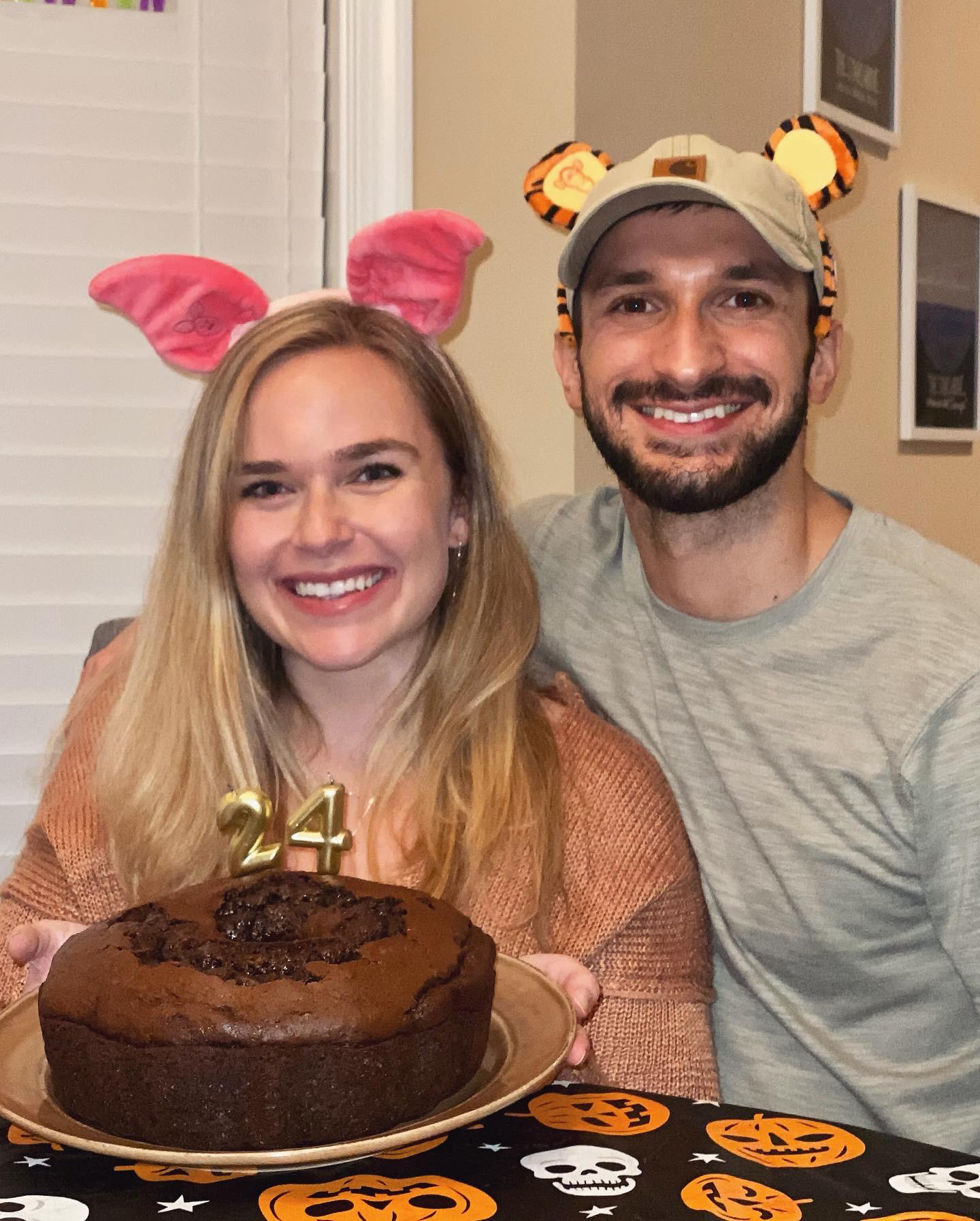 Chris knew I was sad about not having a Halloween party, so he threw me a Halloween birthday party instead :) Is he the best, or is he the best?