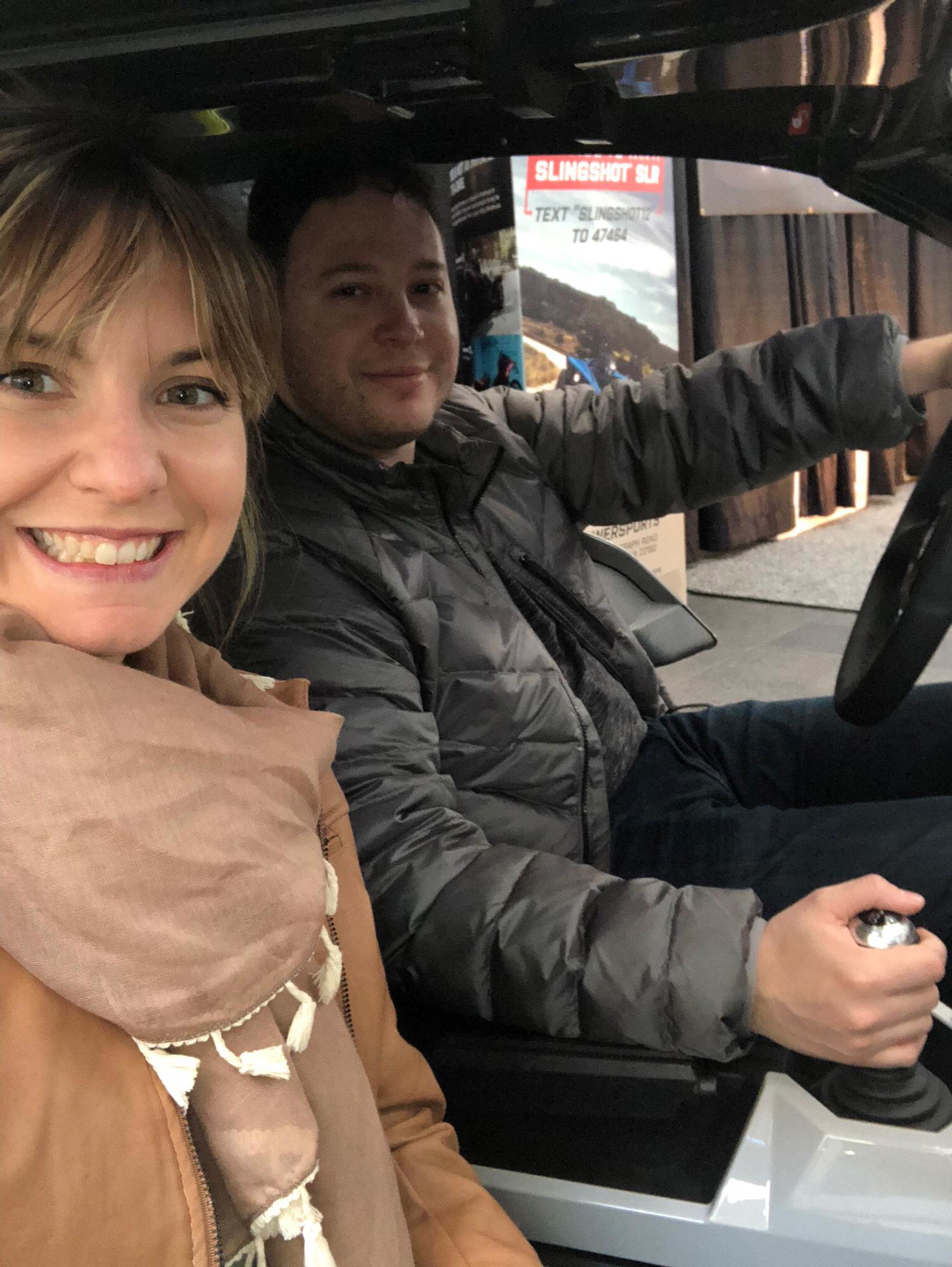 Joshua's a good driver ;) DC auto show