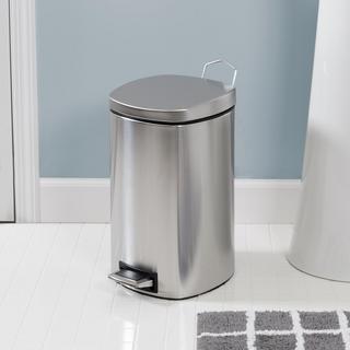Square Step Trash Can, 12-Litre