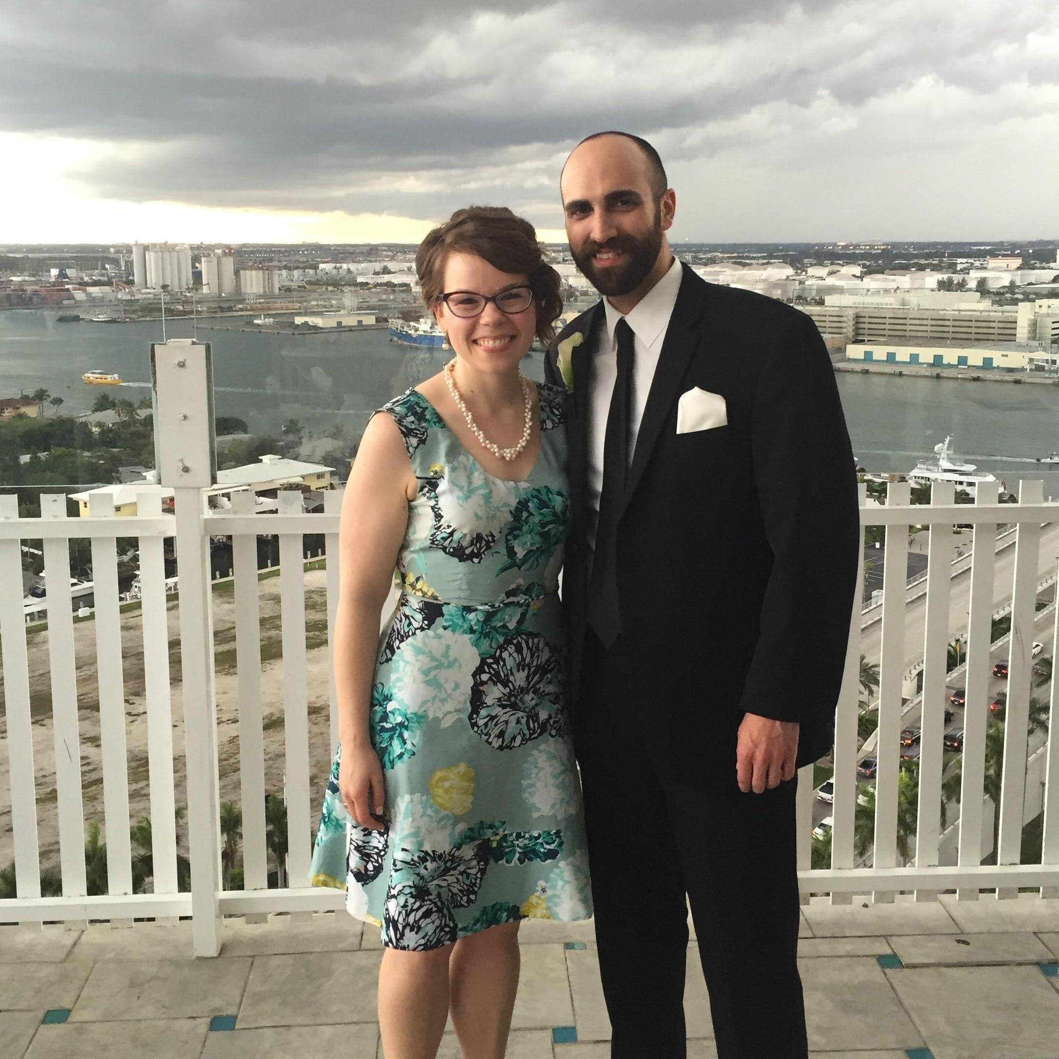 Our first trip together in May 2016 to Fort Lauderdale.