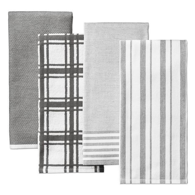 Williams Sonoma Multi-Pack Absorbent Towels, Set of 4, Charcoal