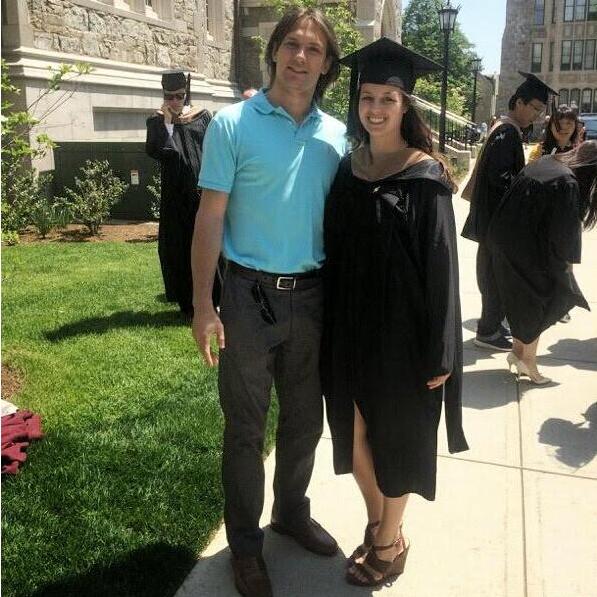 Jess getting her Masters