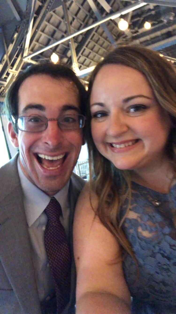 Celebrating at Kyle and Dulce's wedding!