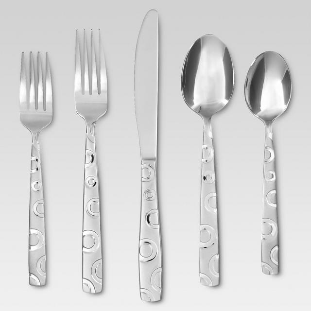Solano Silverware Set 20-pc. Stainless Steel - Threshold™
