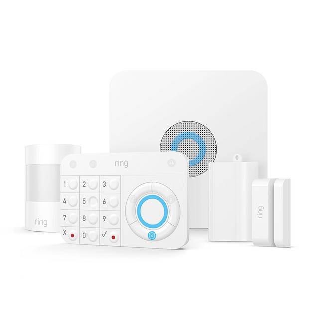 Ring Alarm – Home Security System with optional 24/7 Professional Monitoring – No contracts – 5 piece kit – Works with Alexa