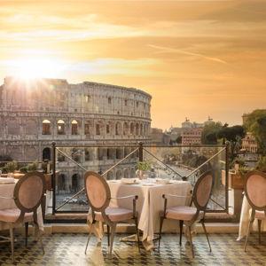 Fancy Dinner in Rome