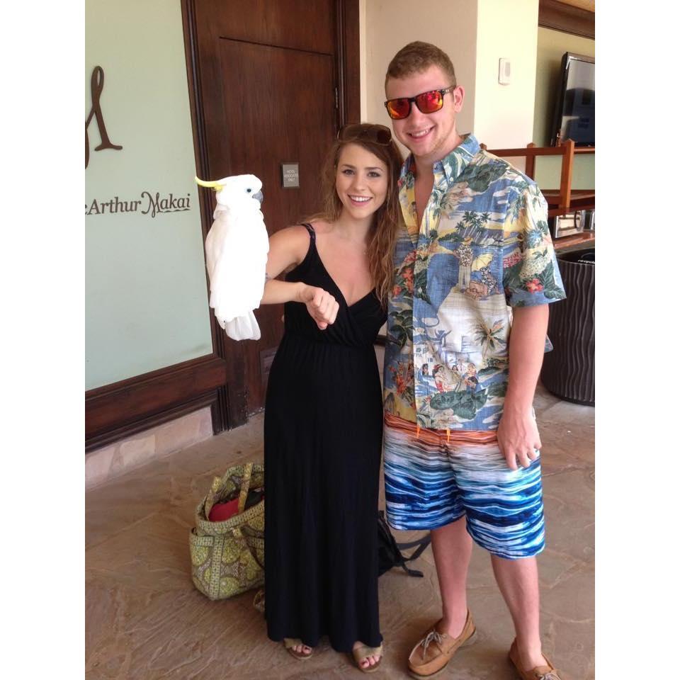 Maui! This is probably the last nice picture from our trip, Brad (the cute pale freckled irish/northern italian) decided he needed a base tan and skipped sunscreen