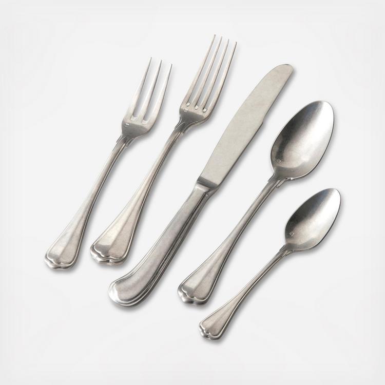 Fortessa, San Marco 20-Piece Flatware Set, Service for Zola