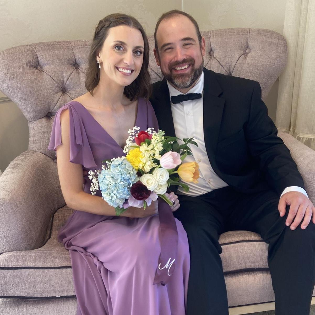 Mattias and Claire's wedding day!