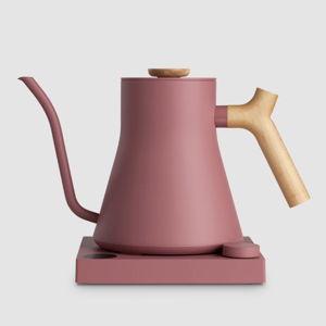 Stagg EKG Electric Kettle (Color: Desert Rose + Maple)