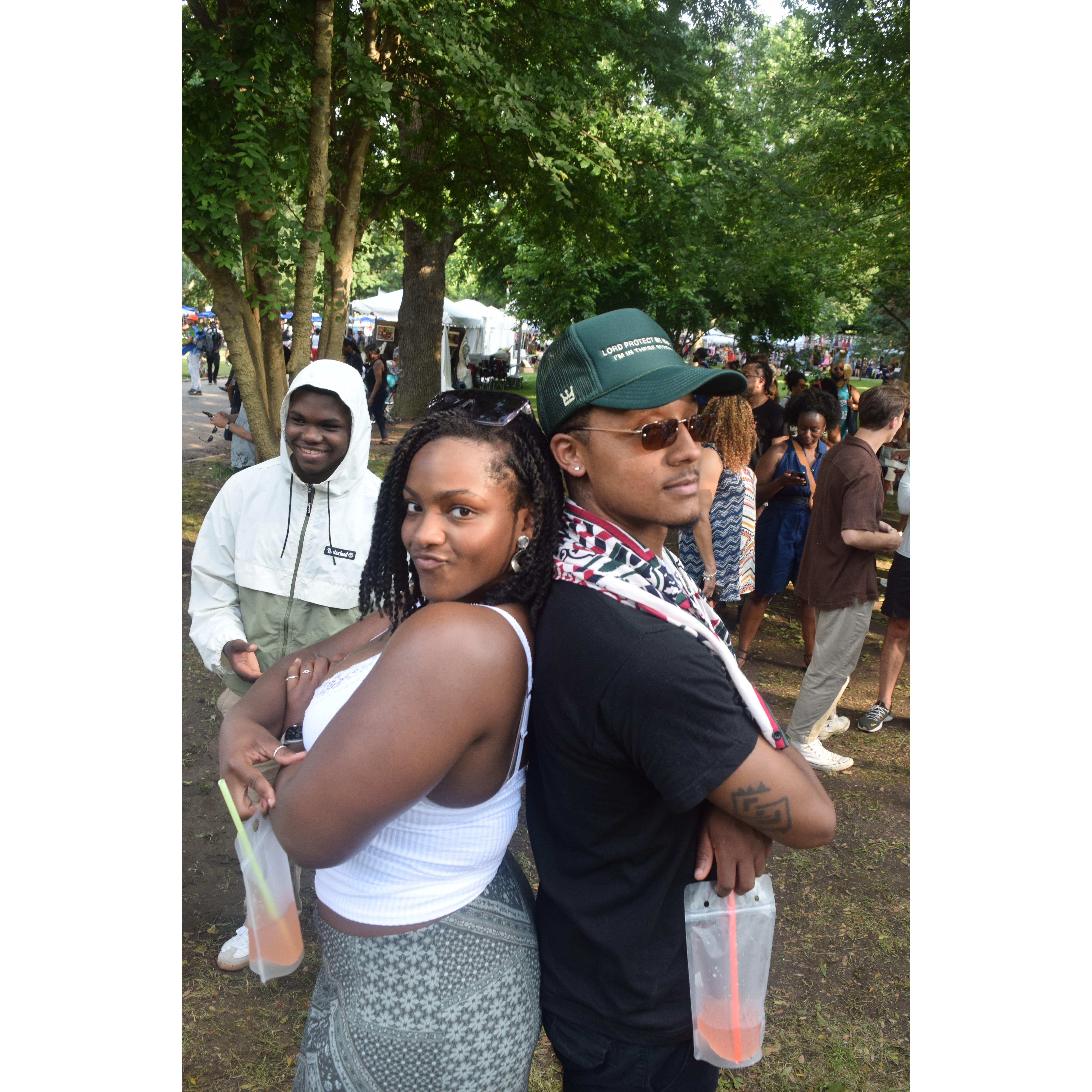 The day after we decided we were definitely more than friends