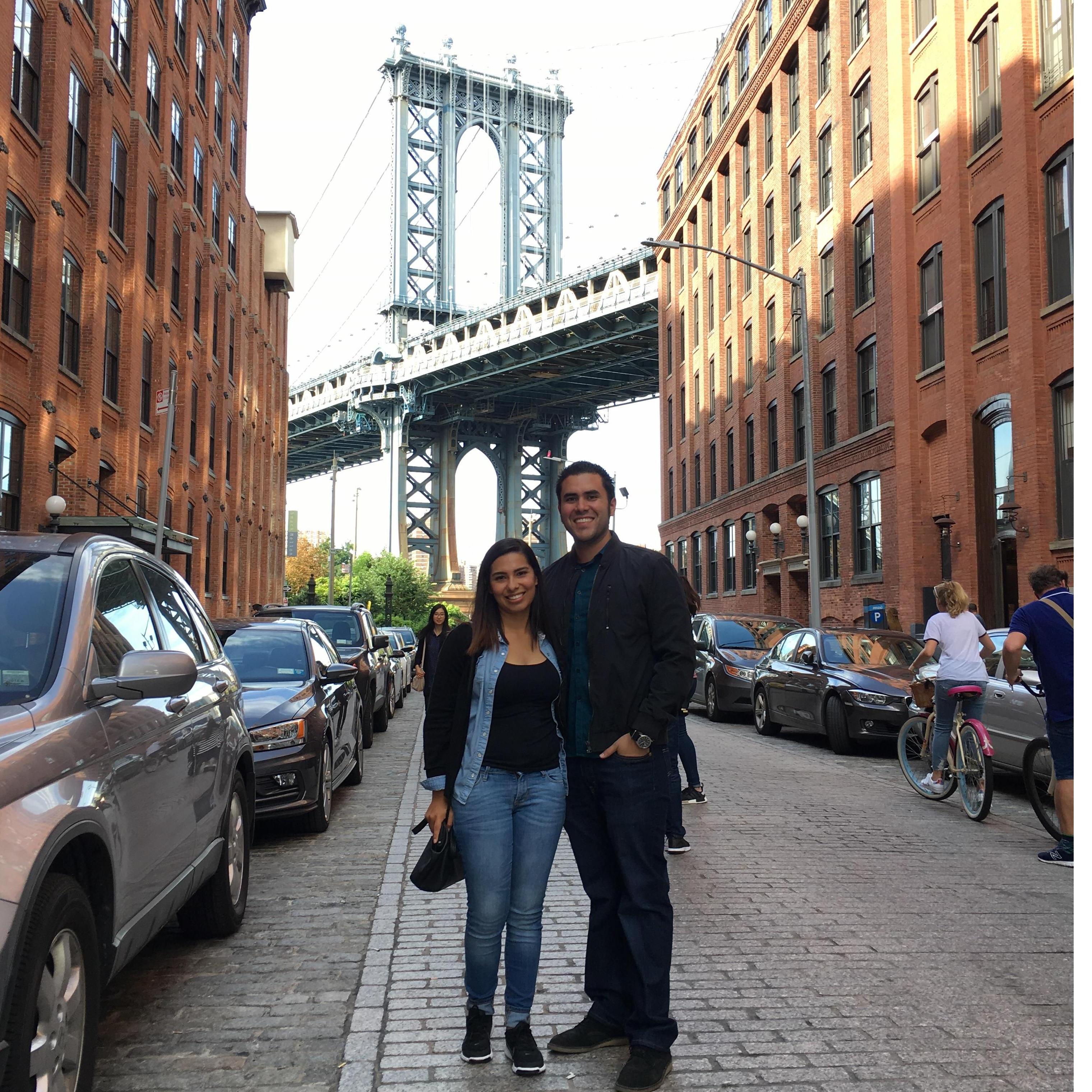 When in New York.