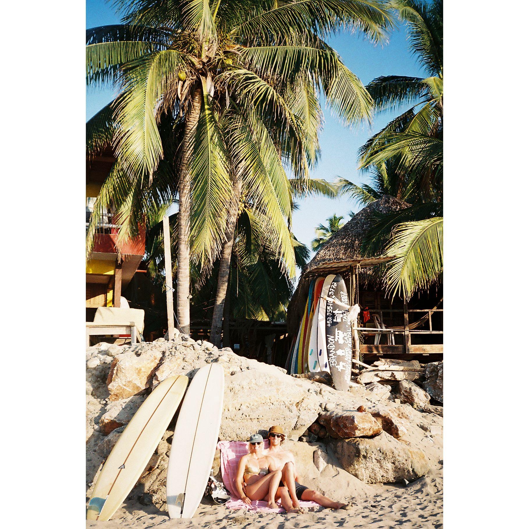 In our happy place: La Saladita, Mexico