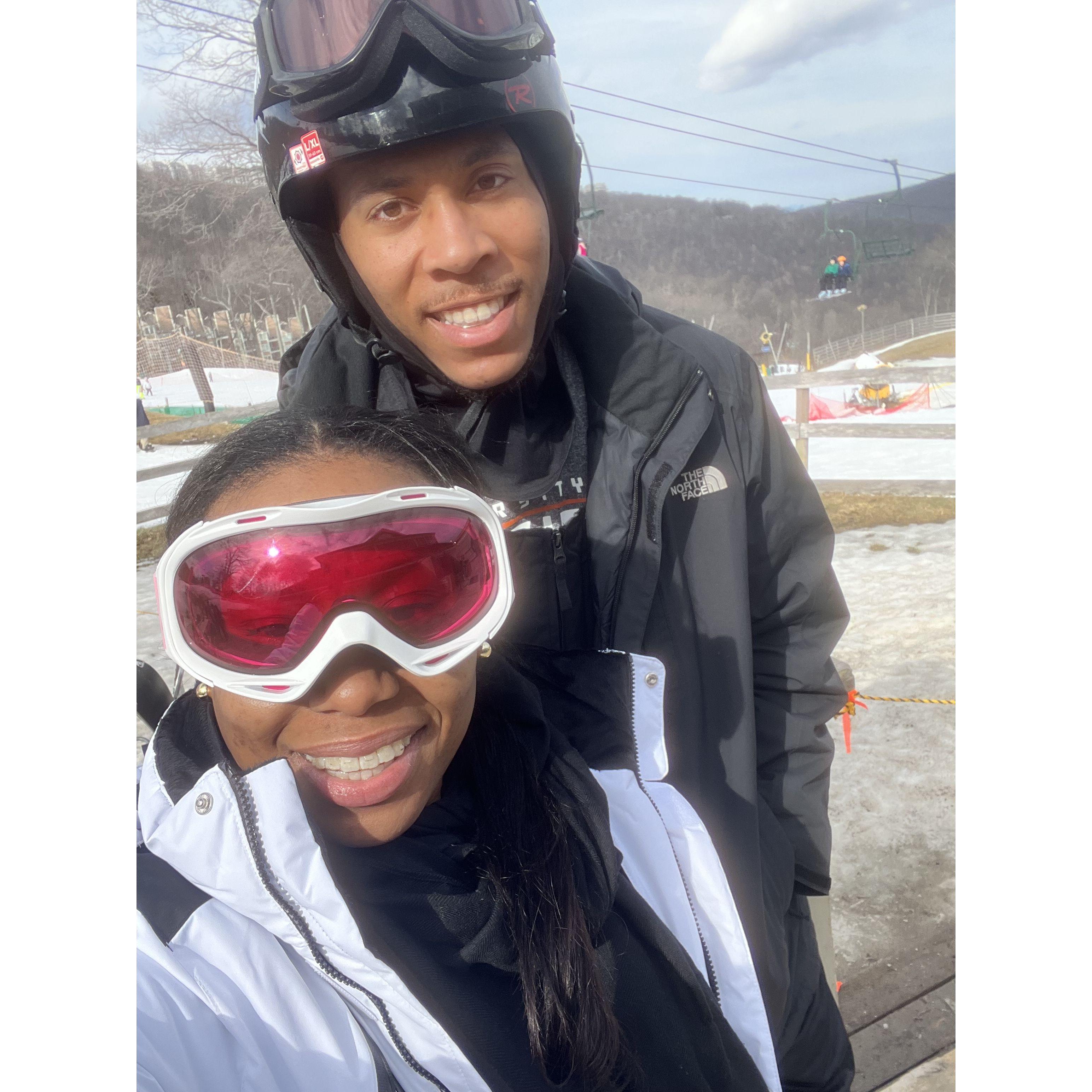 Couples Ski Trip to Wintergreen