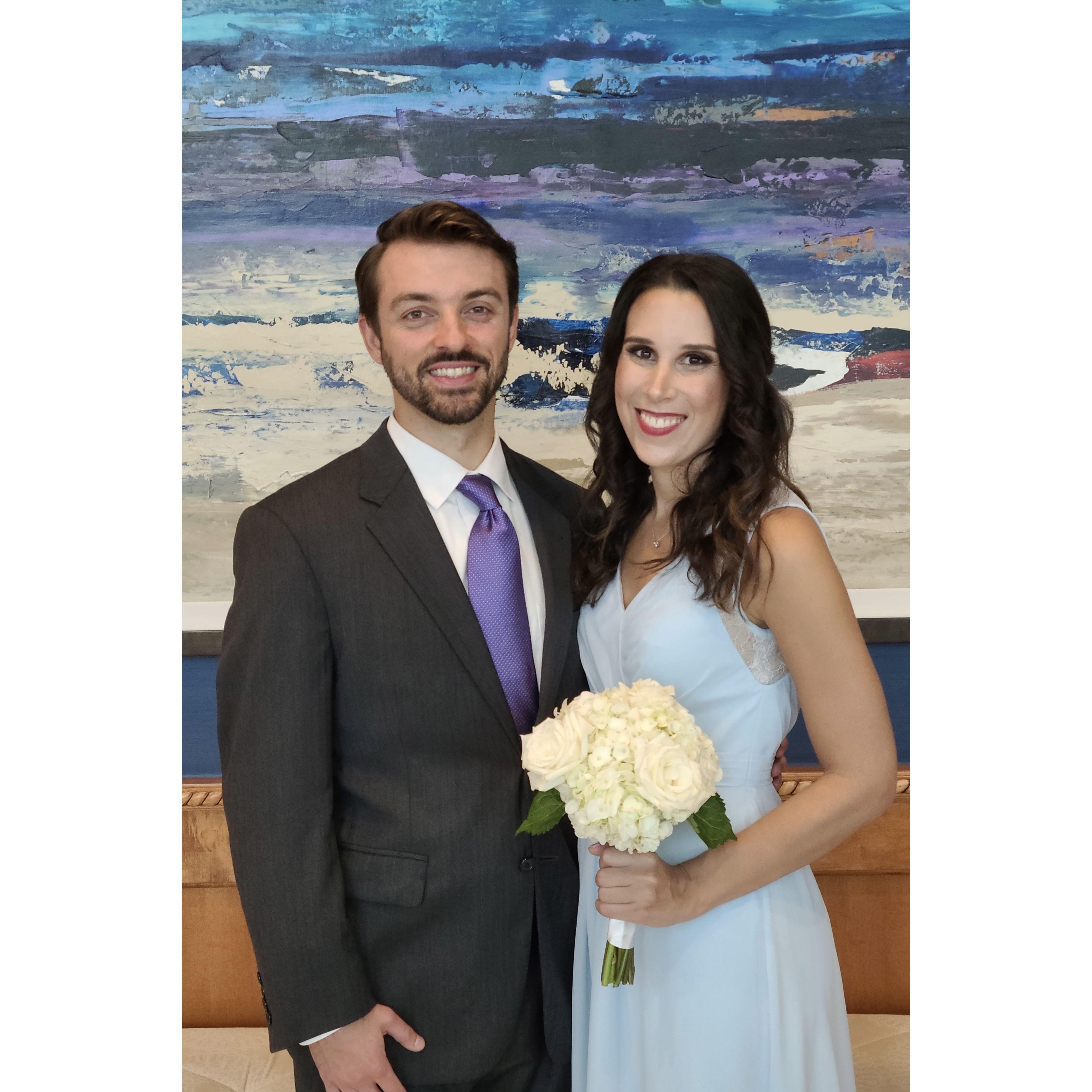 Our first wedding together :)