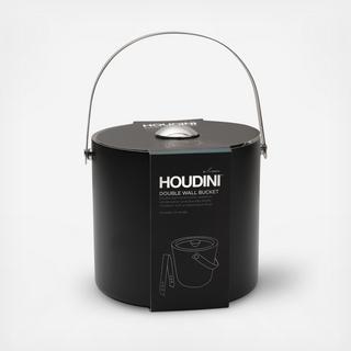 Houdini 2-Piece Ice Bucket & Tong Set