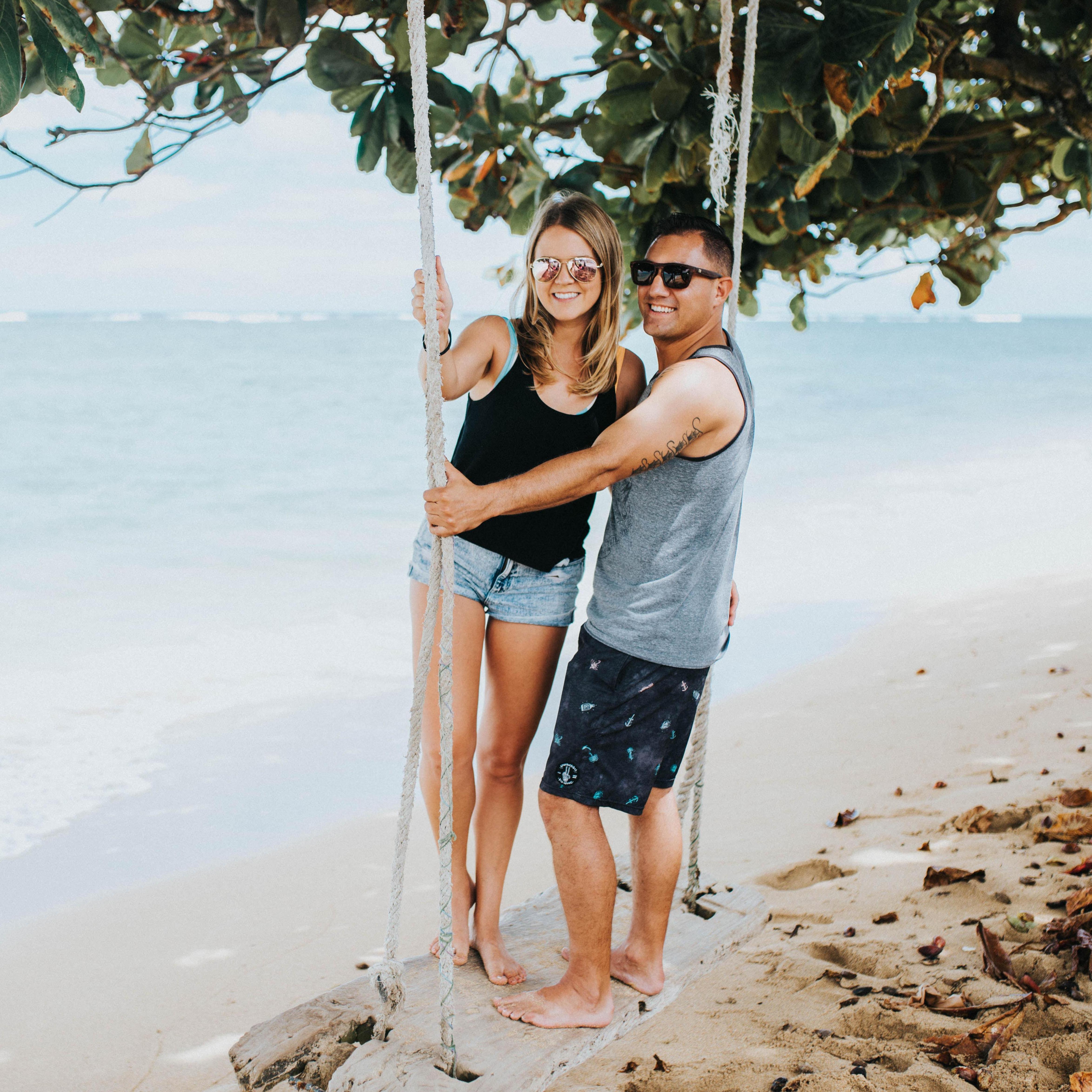 We fell in love in Hawaii