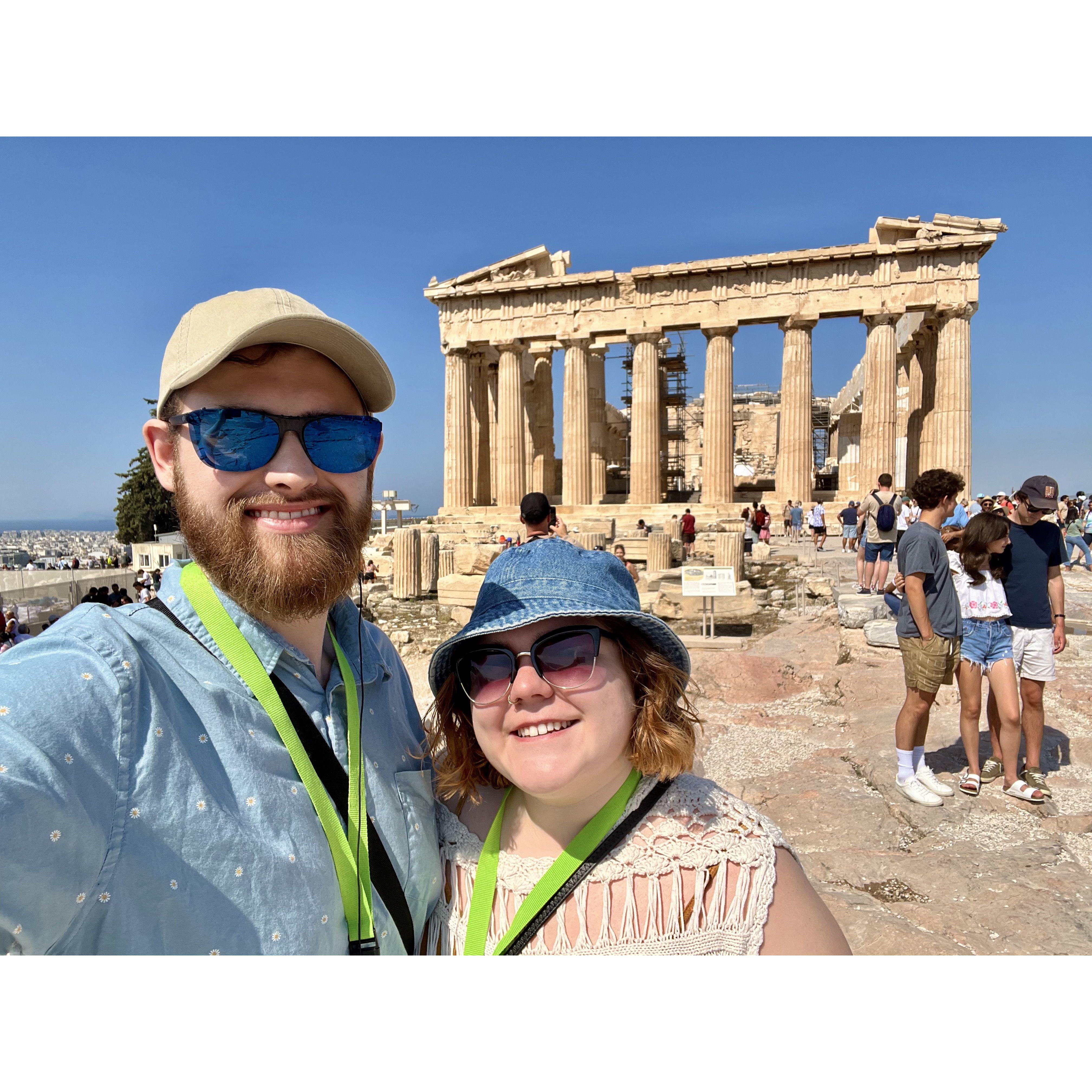 In Greece!