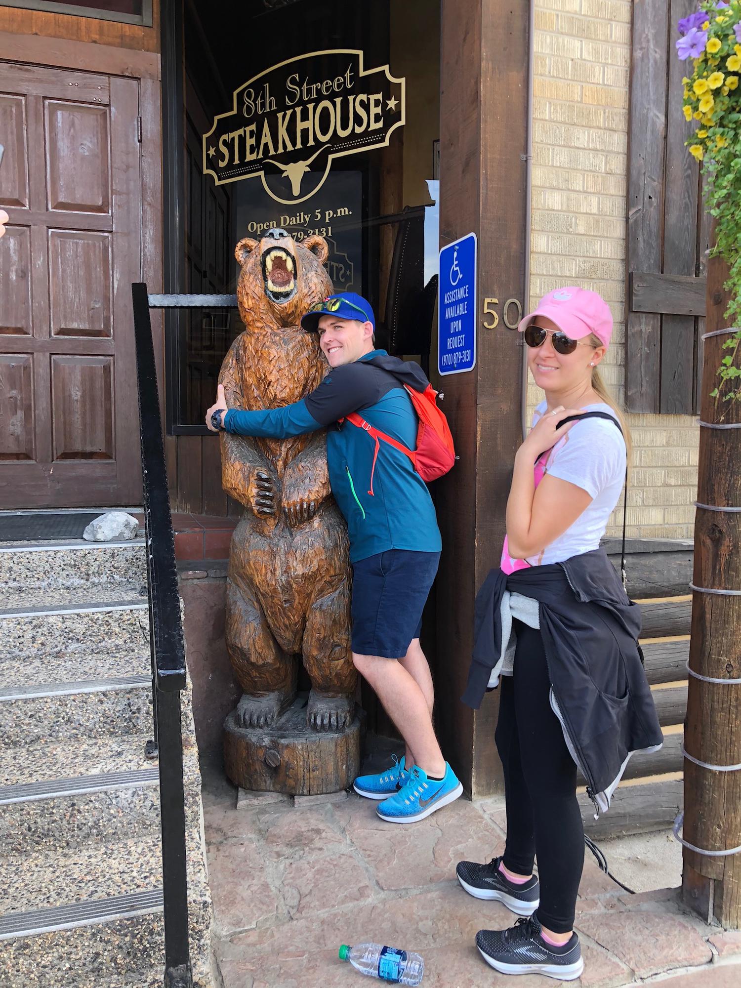 Jim loves bears, Kristin does not