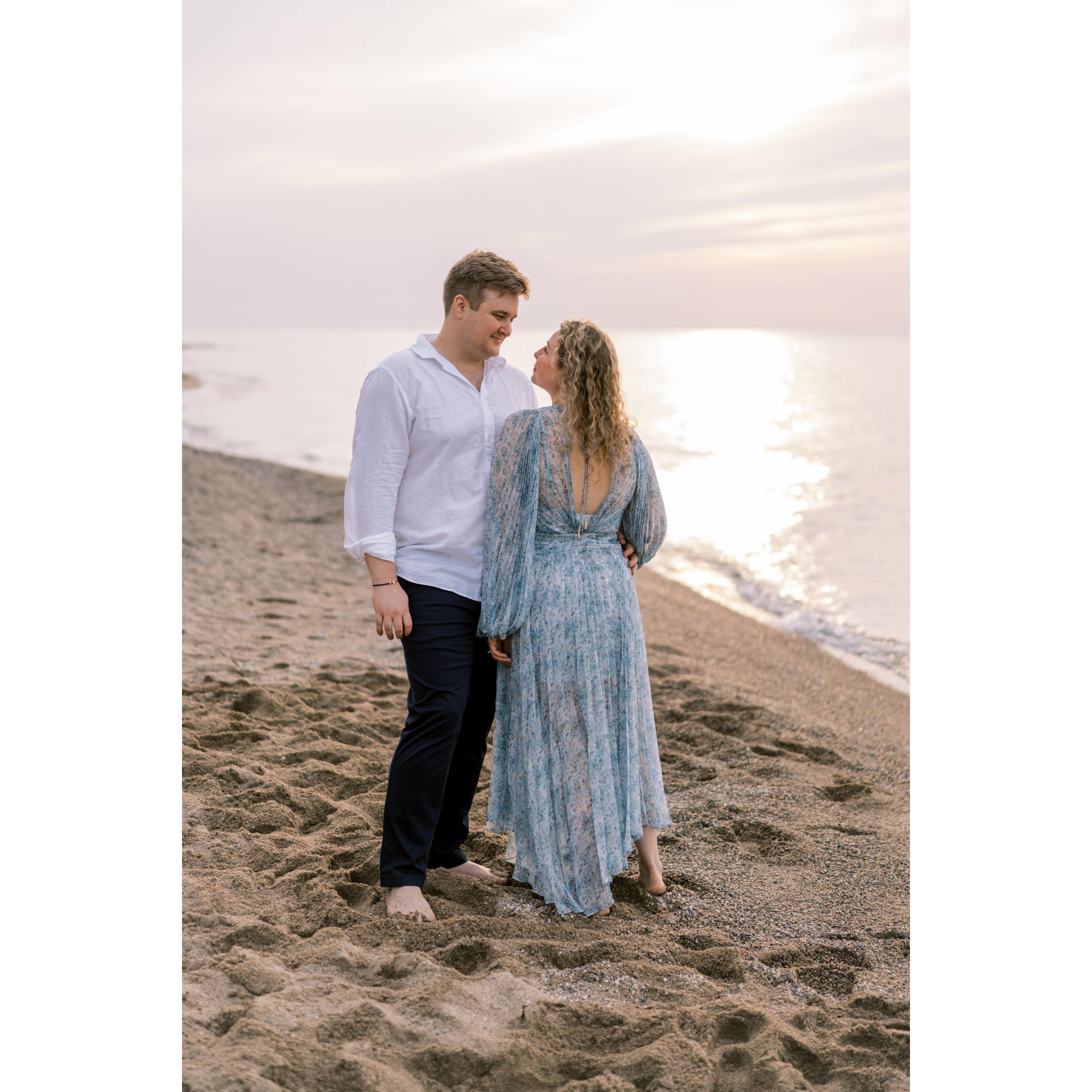 Sunsets, beaches, and us! What a dreamy combination.