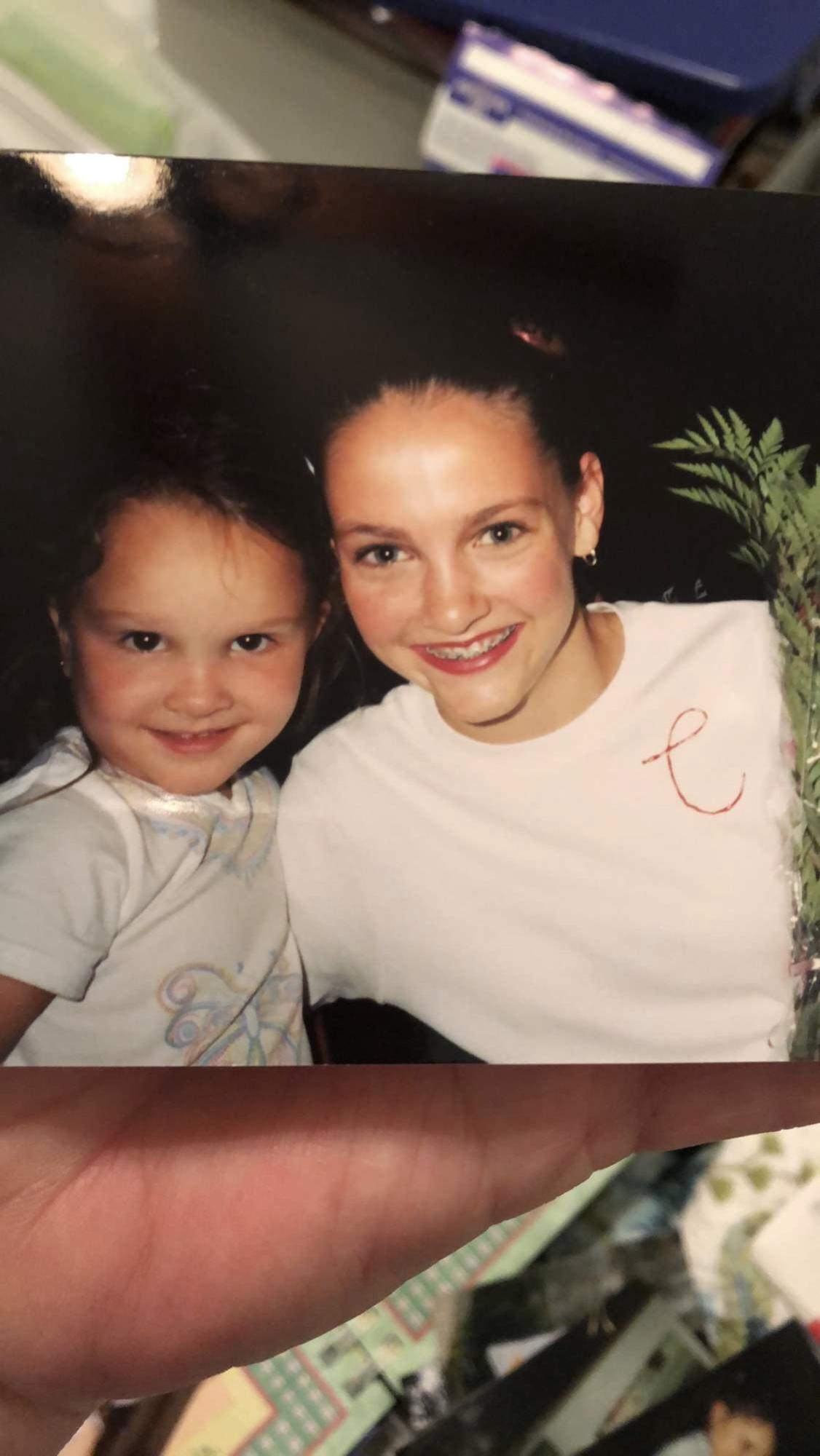 Cecily and bridesmaid Madison