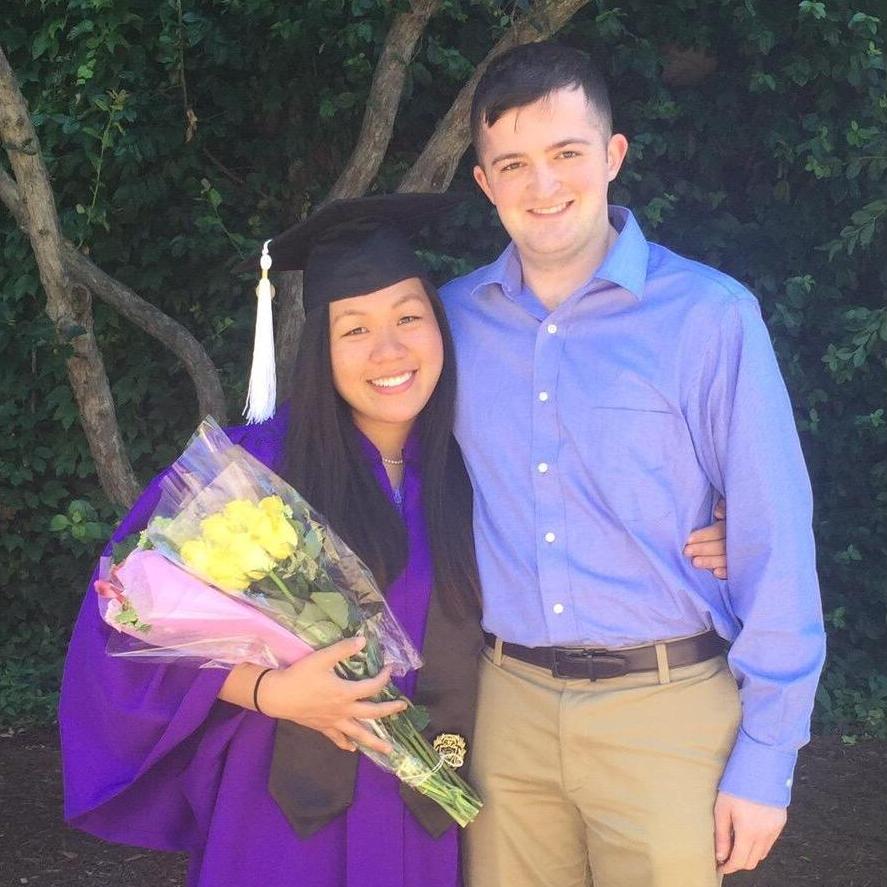 My graduation from Northwestern University, June 2016.
