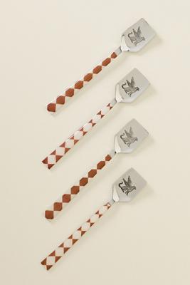 Cuadro Stainless Steel Spoons, Set of 4