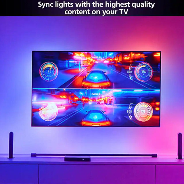 Philips - Hue Play HDMI Sync Box 8K​ - Black