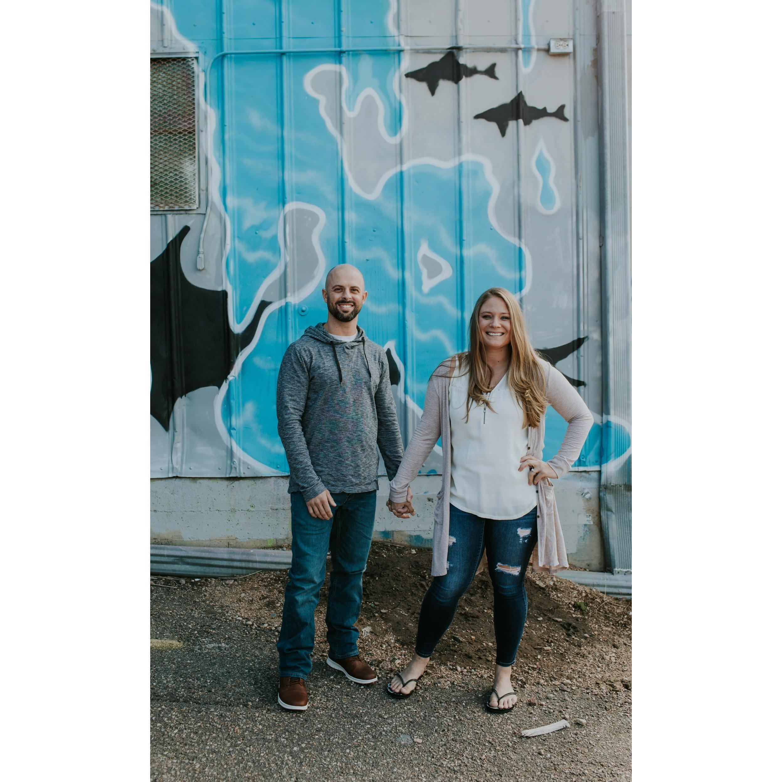 Engagement session in Denver