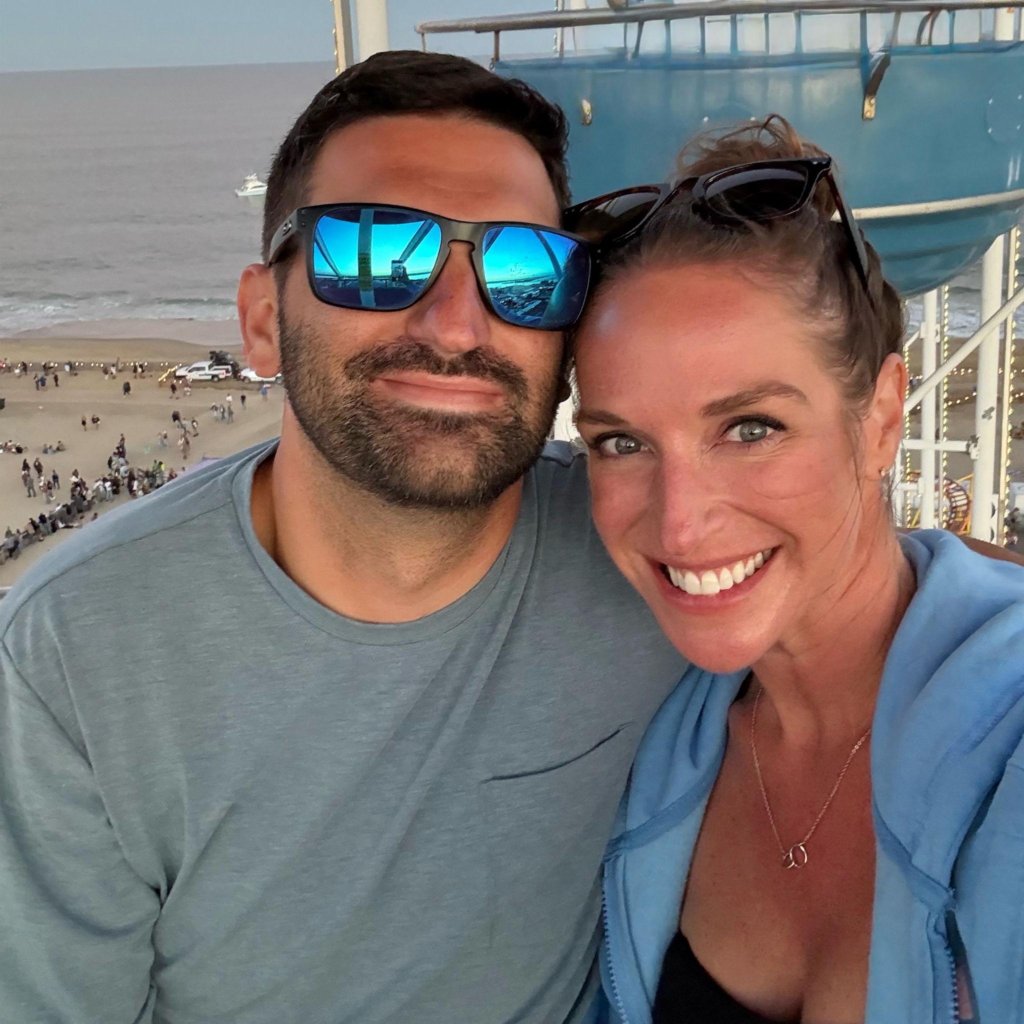 Matt's first Ferris Wheel ride and the night we said "I love you" for the first time