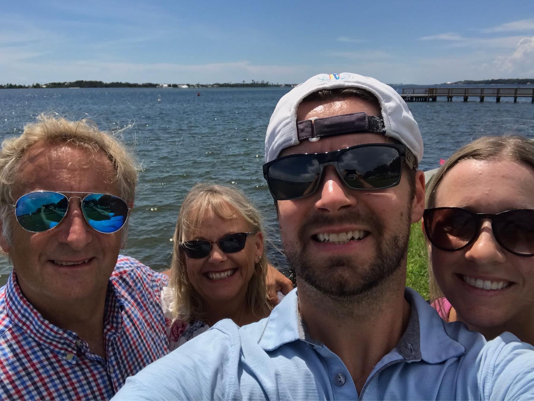 First time at Fort Walton Beach with Danny and Megan!