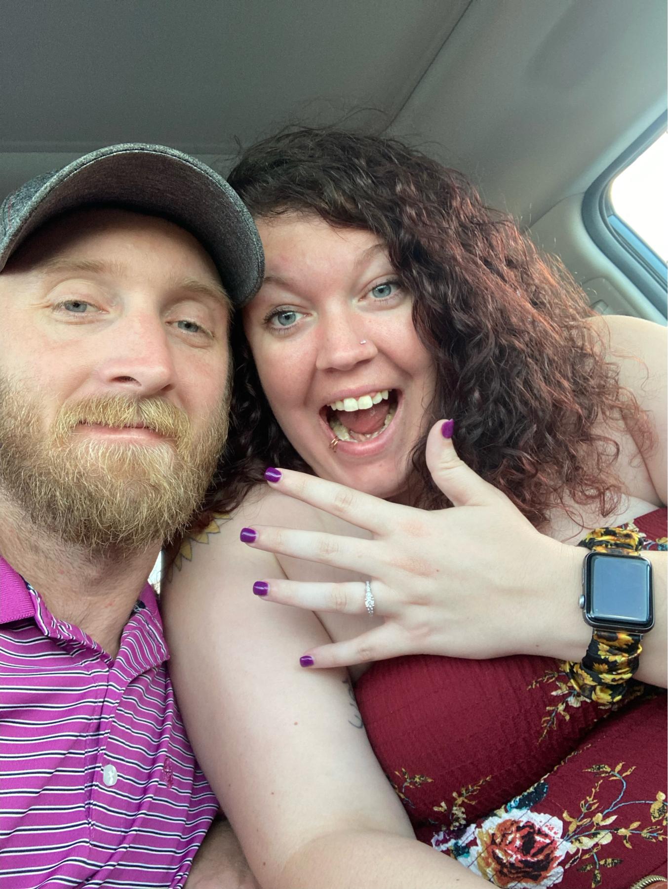 Right after he proposed
