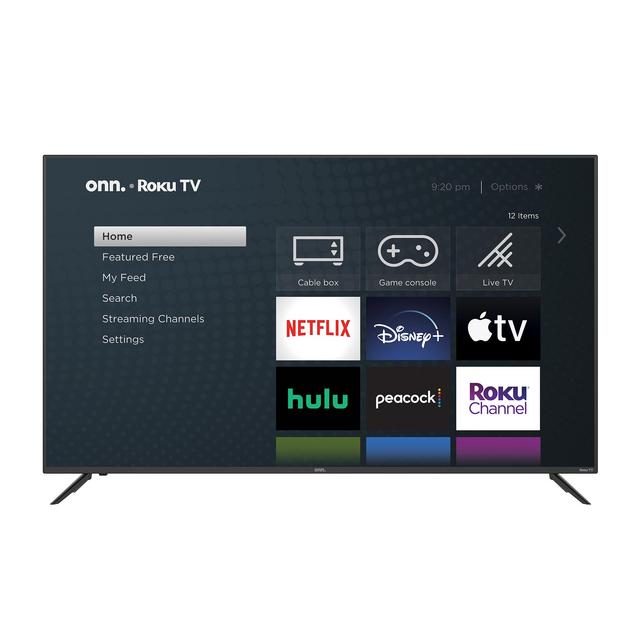 onn. 70” Class 4K UHD (2160P) LED Roku Smart TV HDR (100012588)