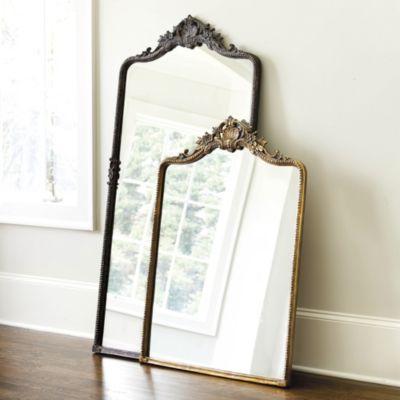 Beaudry Mirror | Antique Brass | 45" x 32"