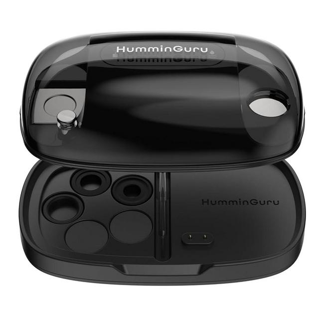 HumminGuru S-DUO Pro Ultrasonic Stylus Cleaner For Record Needles + Stylus Pressure Gauge, 110kHz Ultrasonic Record Needle Cleaner, Turntable Digital Stylus Force Scale for MM MC Cartridge (Black)