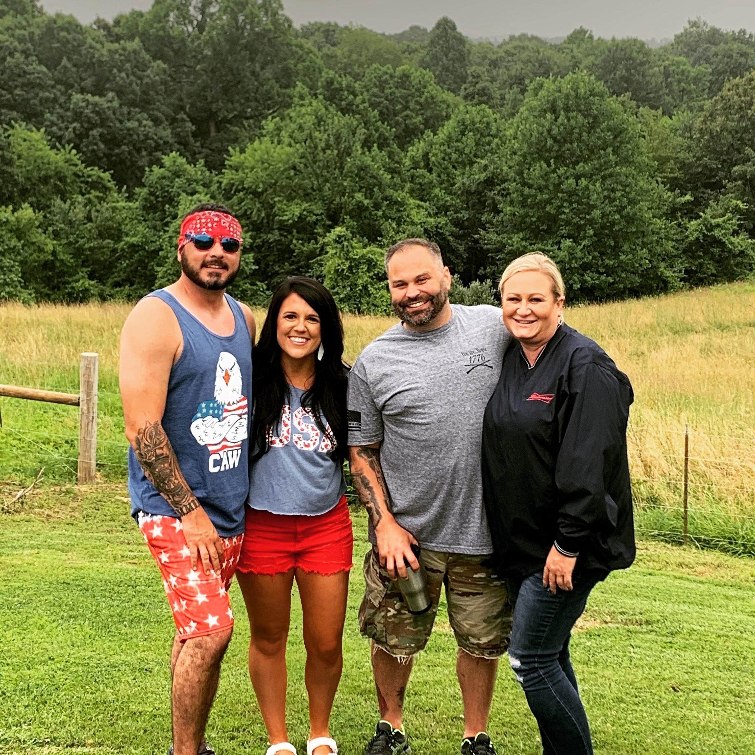 Our close friends James and Chelsea
Kentucky