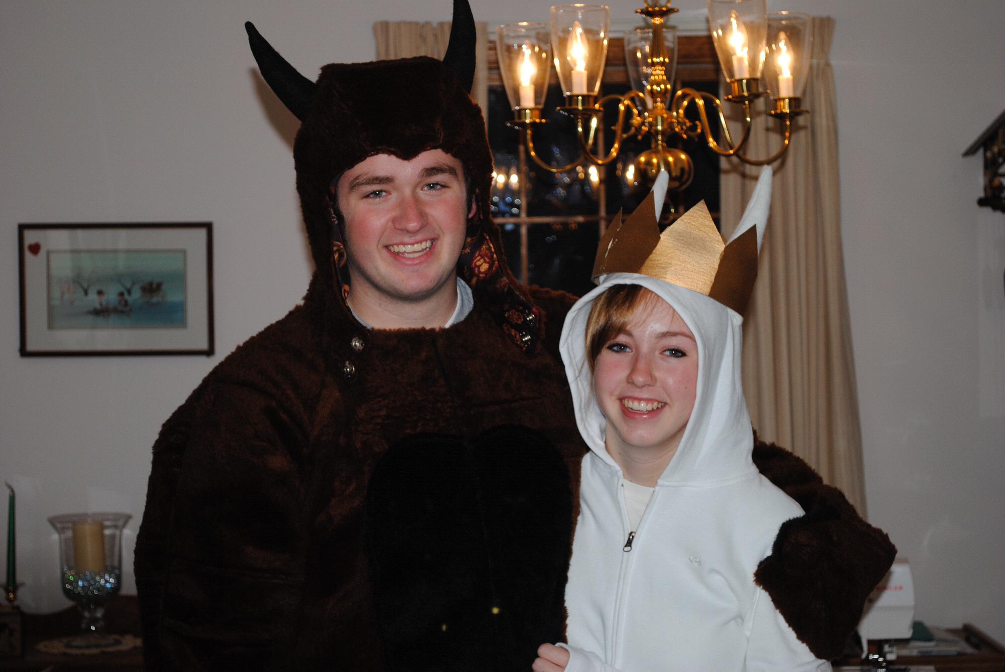 High School seniors Halloween dress up. 2011