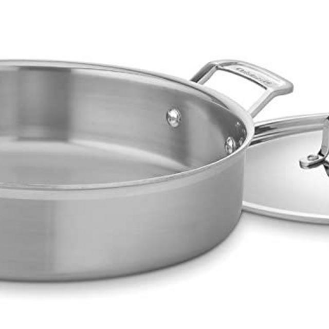 Cuisinart MCP55-30N MultiClad Pro Stainless 5-1/2-Quart Casserole with Cover